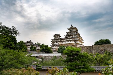 Ana kuleye Himeji kale, beyaz Heron kale, Japonya olarak da adlandırılır. Bu UNESCO Dünya Miras Listesi.