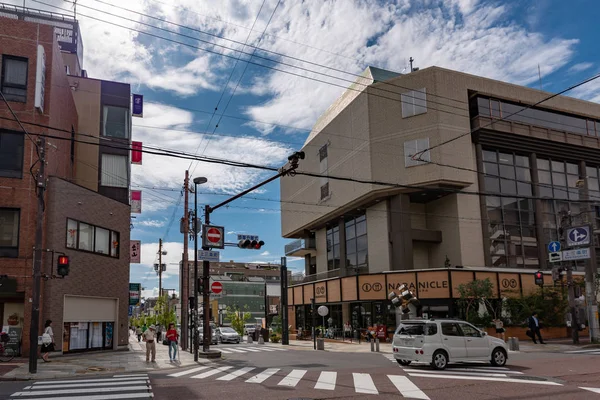 Nara Japon Juin 2017 Rue Commerçante Sanjo Dori Nara Japon — Photo