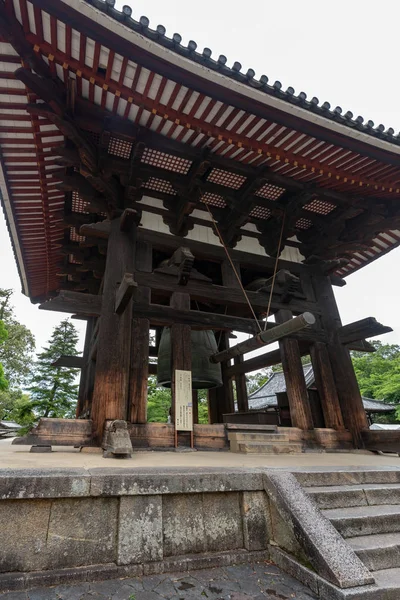 Campana Todai Nara Región Kansai Japón — Foto de Stock