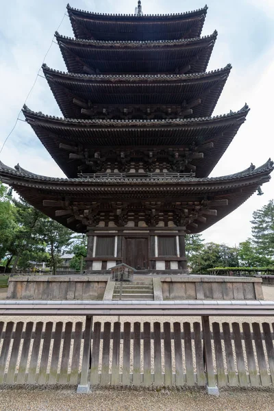 Nanendo Edificio Trova Nel Complesso Kofuku — Foto Stock