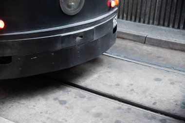 Hong Kong tramvay yakın çekim