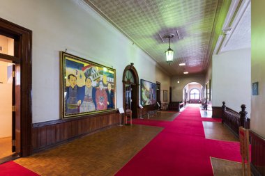 Farmer Hokkaido devlet ofisi binası içinde