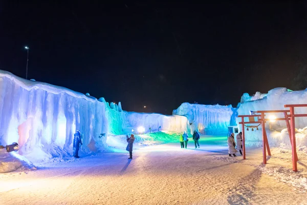 Sounkyo buz Şelalesi festival 2019