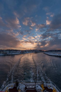 Aurora Cruise, Abashiri 'den gün batımı manzarası
