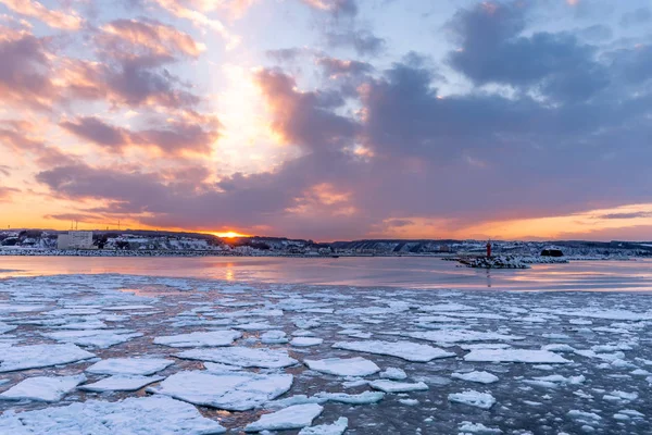 Дрейф льда в Абашири — стоковое фото
