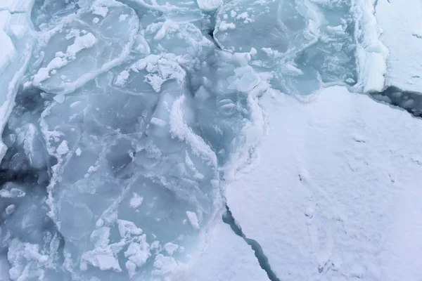 Abashiri 的流冰 — 图库照片