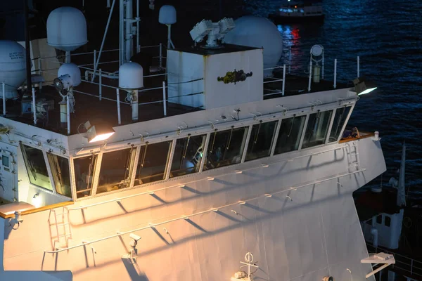 Uscgc Bertholf látogatás Hong Kong — Stock Fotó