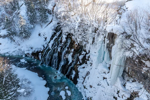 Chute d'eau Shirahige dans le Shirogane — Photo