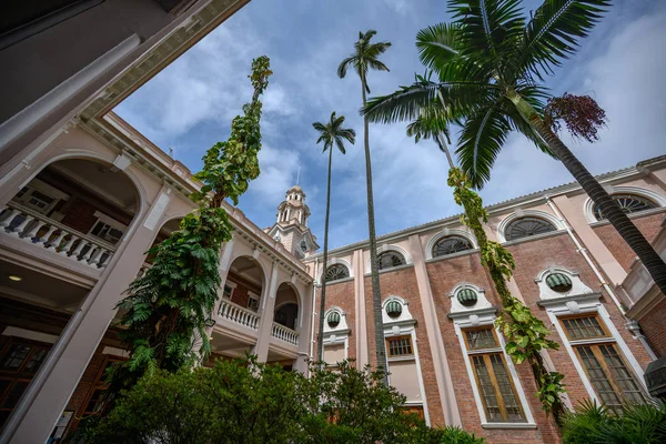 Antigo campus da Universidade de Hong Kong — Fotografia de Stock