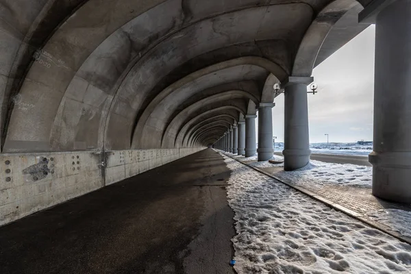 Wakkanai North Breakwater Dome en Japón — Foto de Stock