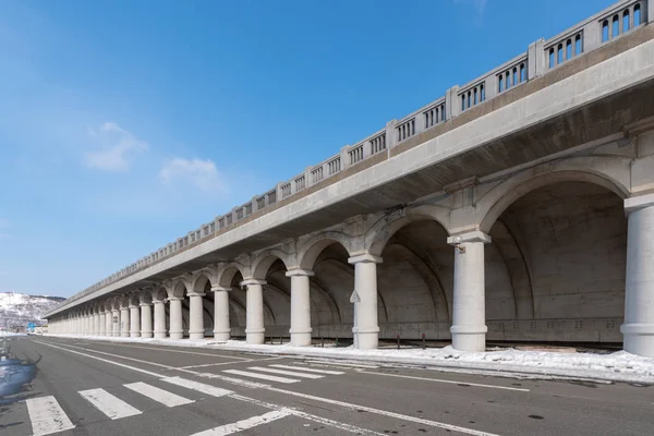 Wakkanai North Breakwater Dome en Japón — Foto de Stock