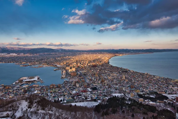 Cityscape görünümünden Mt. Hakodate teleferik