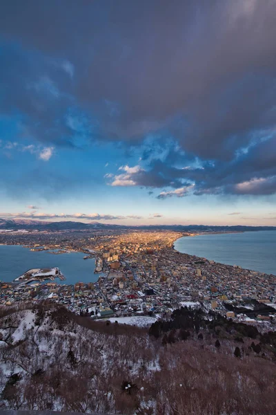 Cityscape görünümünden Mt. Hakodate teleferik