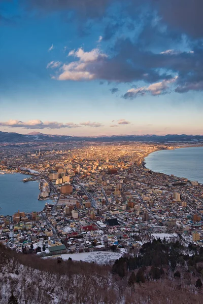 Cityscape görünümünden Mt. Hakodate teleferik