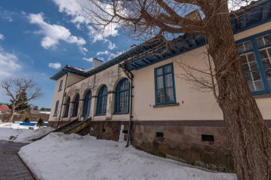 Hakodate Eski İngiliz Konsolosluğu bahçesi