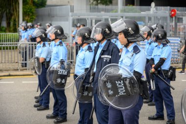 Hong Kong'da İade karşıtı Yasa Tasarısı Protestosu