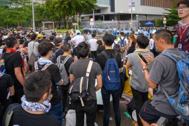 Hong Kong'da İade karşıtı Yasa Tasarısı Protestosu