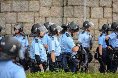 Hong Kong'da İade karşıtı Yasa Tasarısı Protestosu