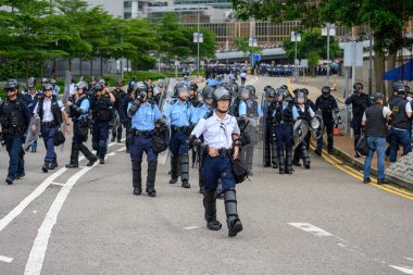 Hong Kong'da İade karşıtı Yasa Tasarısı Protestosu