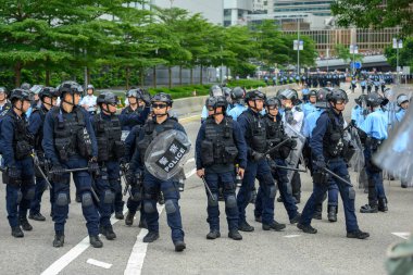 Hong Kong'da İade karşıtı Yasa Tasarısı Protestosu
