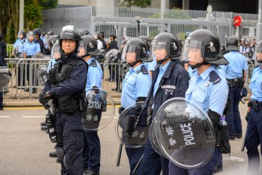 Hong Kong'da İade karşıtı Yasa Tasarısı Protestosu