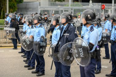 Hong Kong'da İade karşıtı Yasa Tasarısı Protestosu