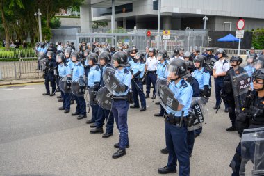 Hong Kong'da İade karşıtı Yasa Tasarısı Protestosu