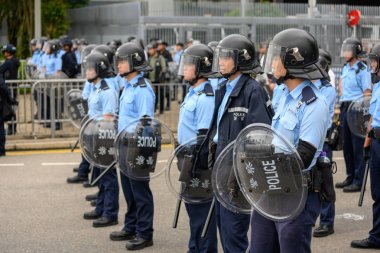 Hong Kong'da İade karşıtı Yasa Tasarısı Protestosu