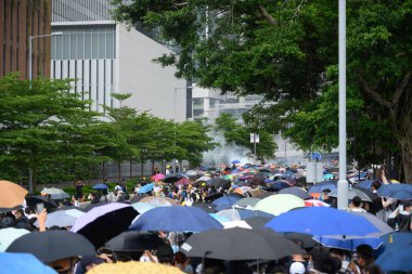 Hong Kong'da İade karşıtı Yasa Tasarısı Protestosu