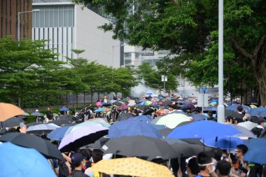 Hong Kong'da İade karşıtı Yasa Tasarısı Protestosu