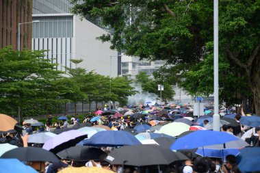 Hong Kong'da İade karşıtı Yasa Tasarısı Protestosu