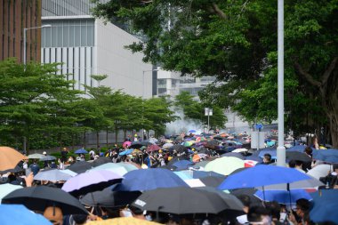 Hong Kong'da İade karşıtı Yasa Tasarısı Protestosu