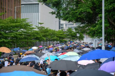 Hong Kong'da İade karşıtı Yasa Tasarısı Protestosu