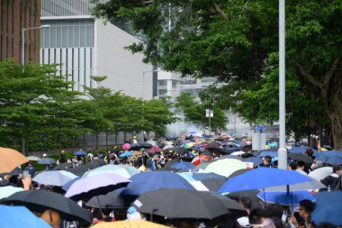 Hong Kong'da İade karşıtı Yasa Tasarısı Protestosu