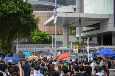Hong Kong'da İade karşıtı Yasa Tasarısı Protestosu