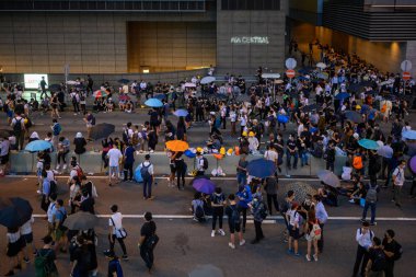Hong Kong'da İade karşıtı Yasa Tasarısı Protestosu