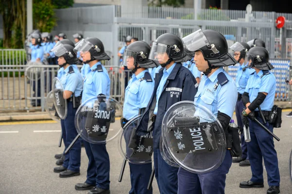 Anti-Extradition Bill Protest in Hong Kong — Stock Photo, Image