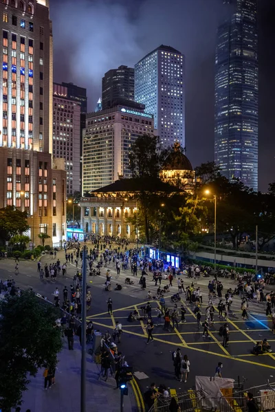 Protest gegen Auslieferungsgesetz in Hongkong — Stockfoto