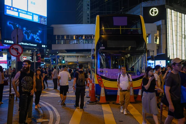 Anti-Extradition Bill Protest in Hong Kong — Stock Photo, Image