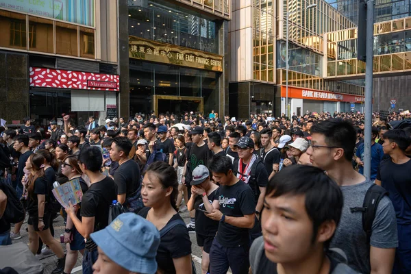 Hong Kong 16 de junho protesto contra projeto de lei de extradição Imagens De Bancos De Imagens
