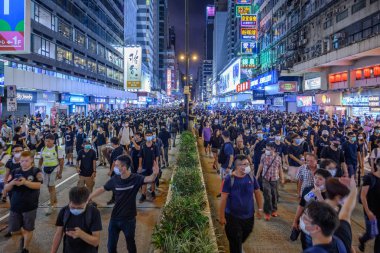 Hong Kong'da iade karşıtı protestolar