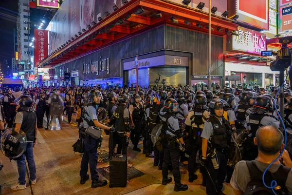 Manifestations contre l'extradition à Hong Kong — Photo