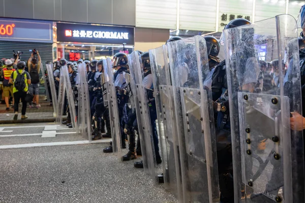 Hong Kongs protester mot utlämning — Stockfoto
