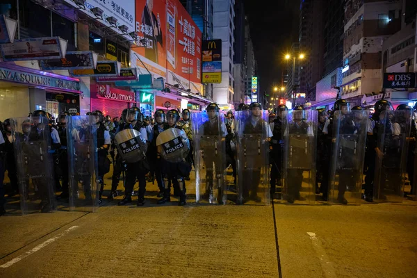 香港の反引渡抗議 — ストック写真