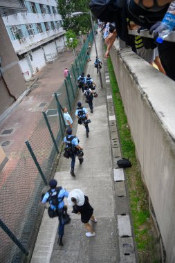 Hong Kong'da iade yasasına karşı protesto