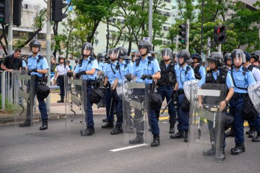Hong Kong'da iade yasasına karşı protesto