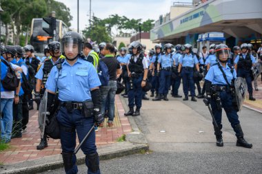 Hong Kong'da iade yasasına karşı protesto