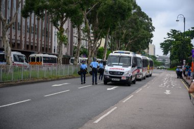 Hong Kong'da iade yasasına karşı protesto