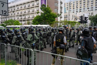 Hong Kong'da iade yasasına karşı protesto