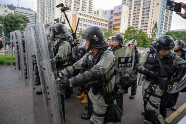 Hong Kong'da iade yasasına karşı protesto